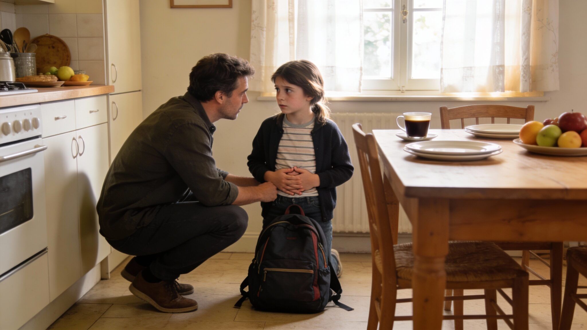 Mal de ventre avant d’aller à l’école : quand le stress s’exprime chez l’enfant