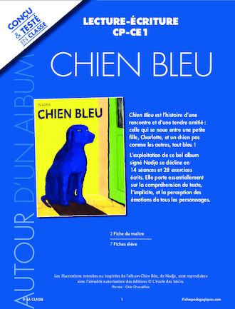 Chien bleu de Nadja - Fiche lecture