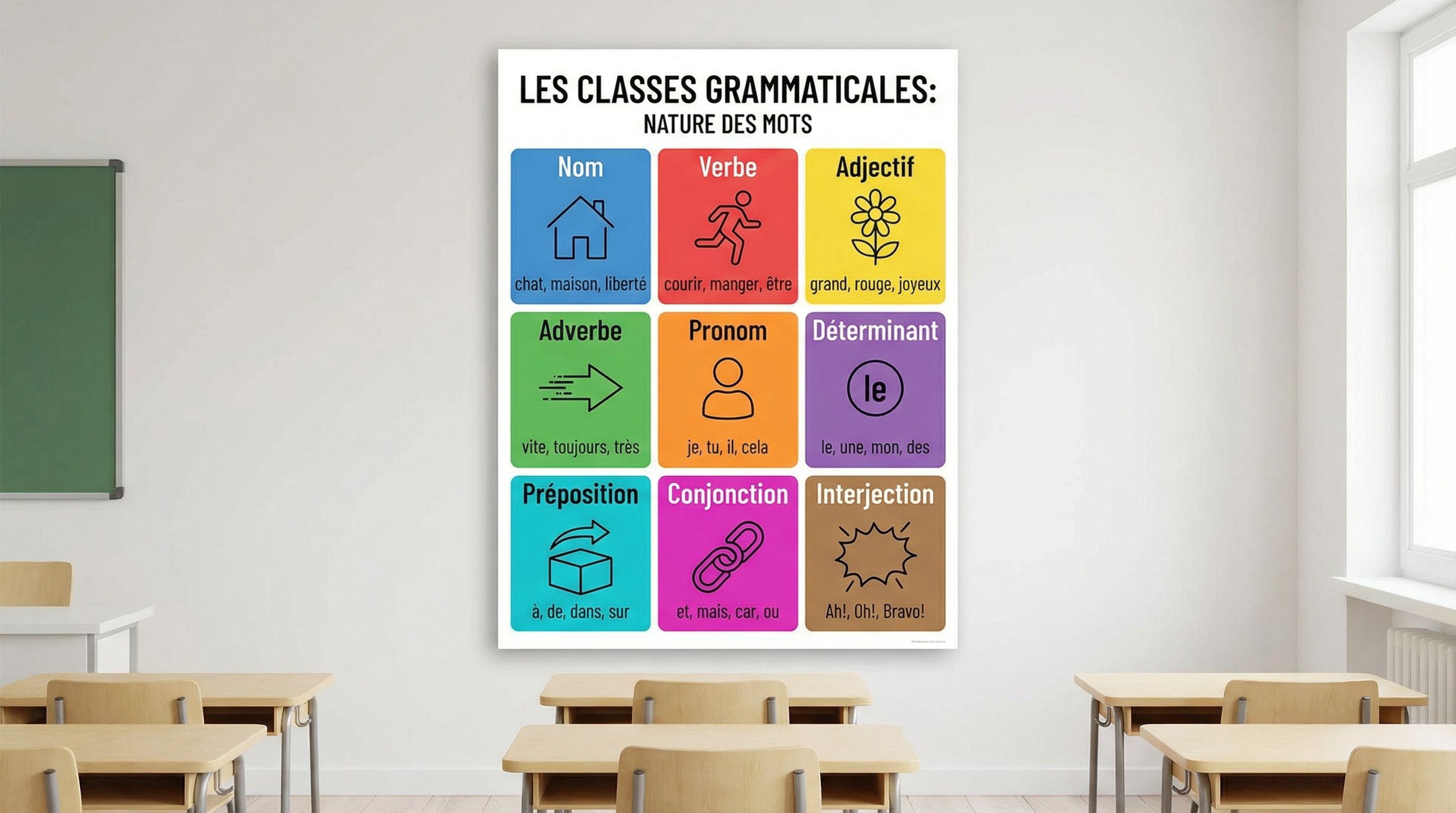 Exercices sur les classes grammaticales en 5e