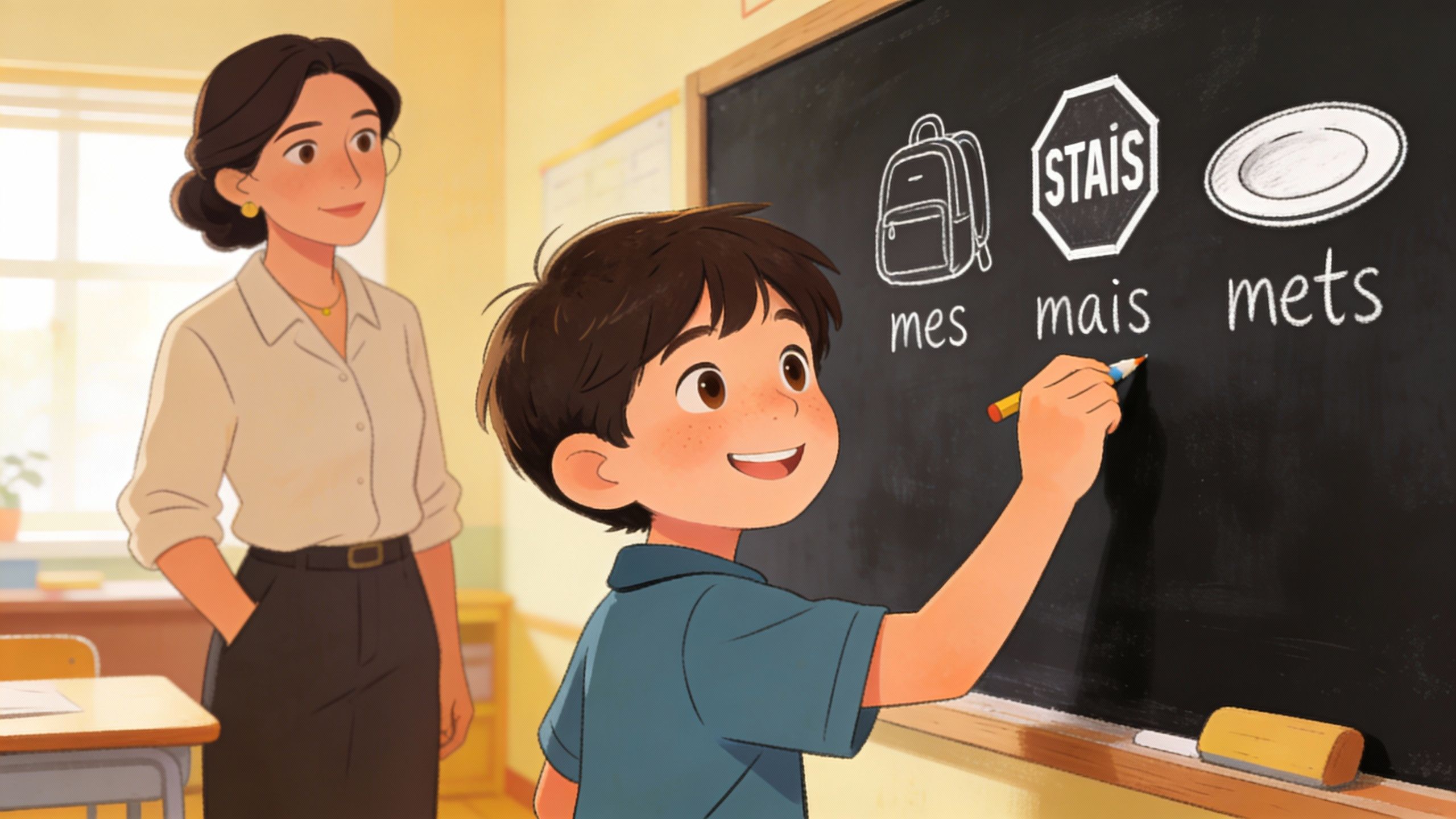 Homophones de mes : comprendre et distinguer