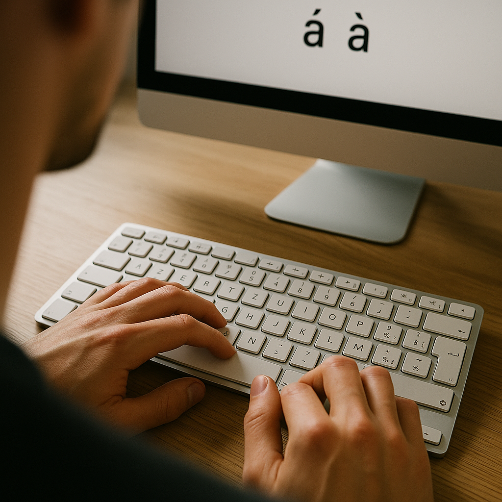 A accent aigu : taper á et Á vite sur tous les claviers