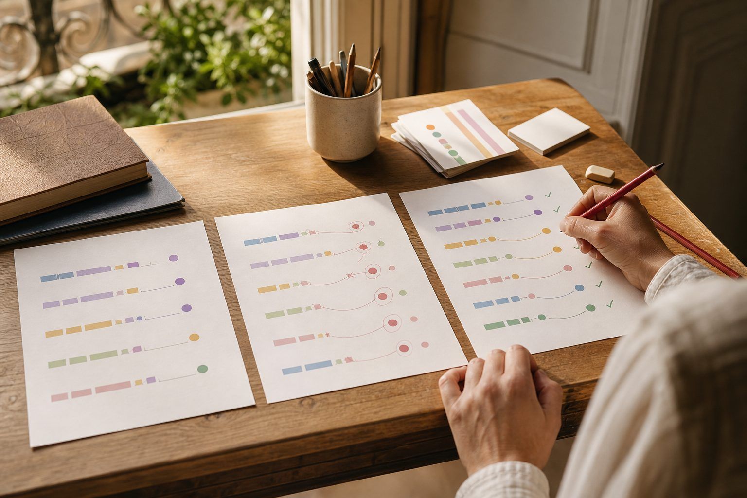 Exercices progressifs : accorde avec l’auxiliaire avoir