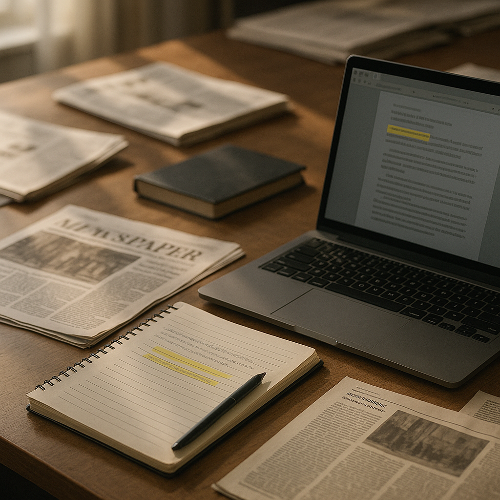 Article de presse : définition, structure et méthode efficace