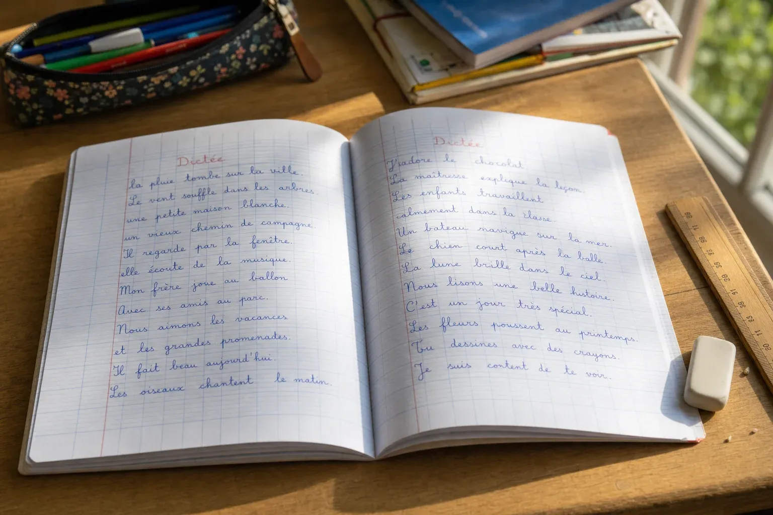 Exercices d'orthographe CM1 avec corrigés