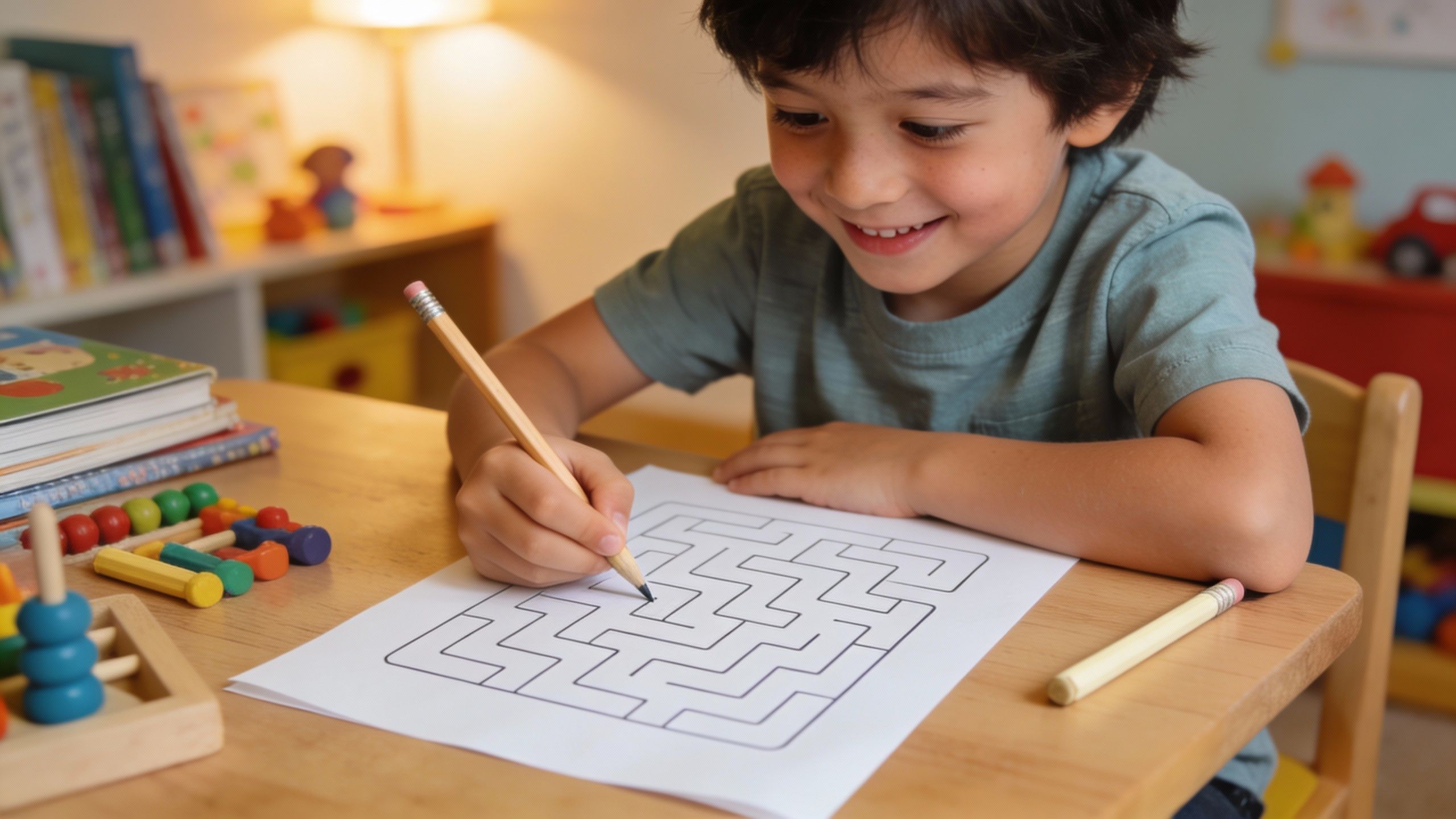 Labyrinthes à imprimer faciles pour enfants