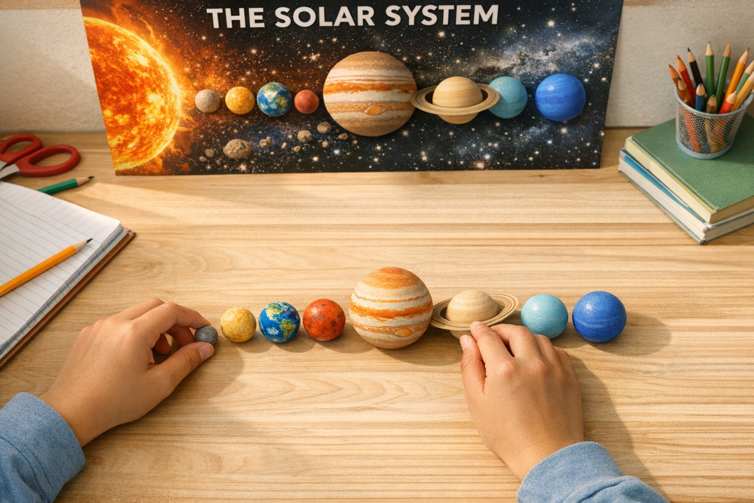 Comment apprendre l’ordre des planètes du système solaire