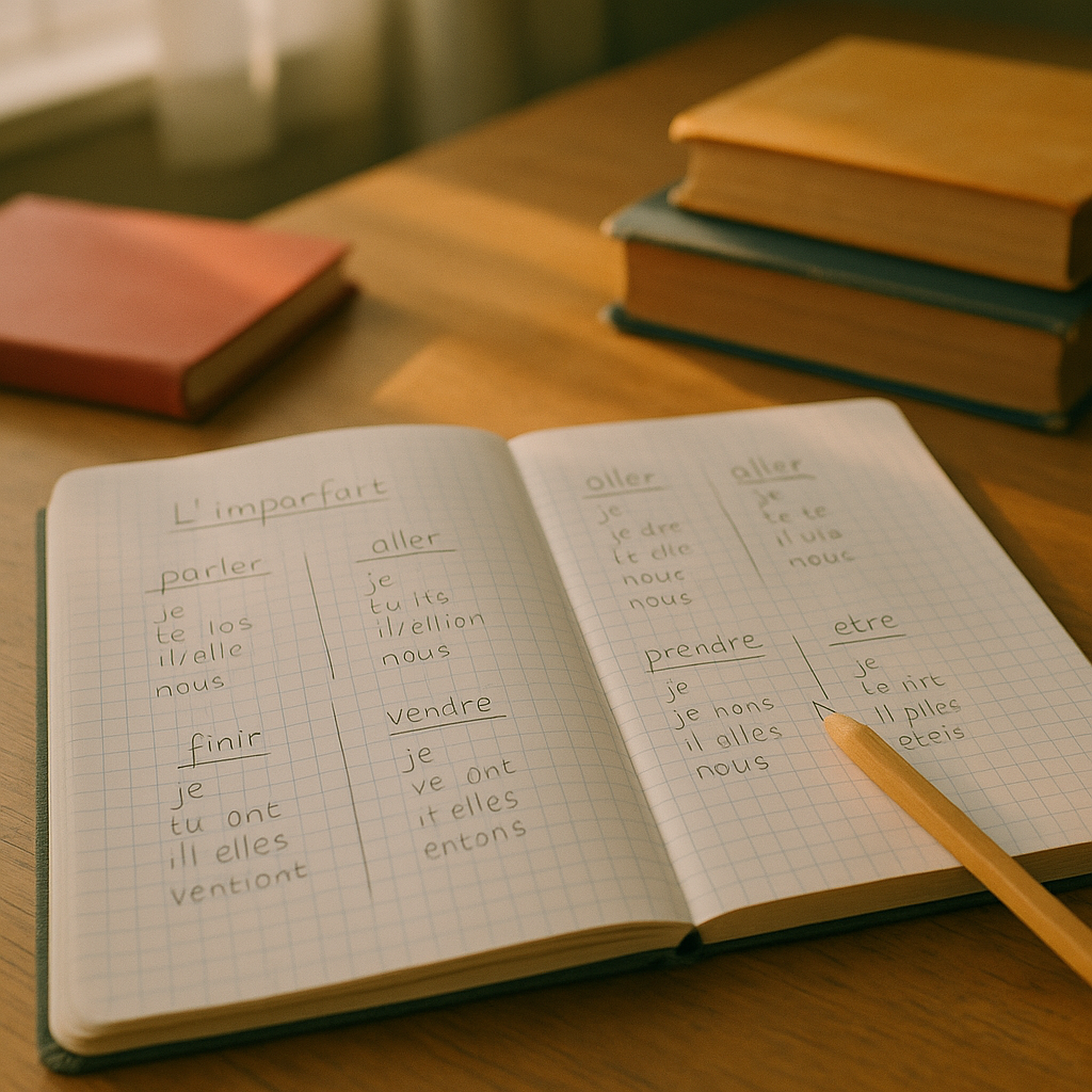 Conjugaison imparfait : règle simple, terminaisons et pièges