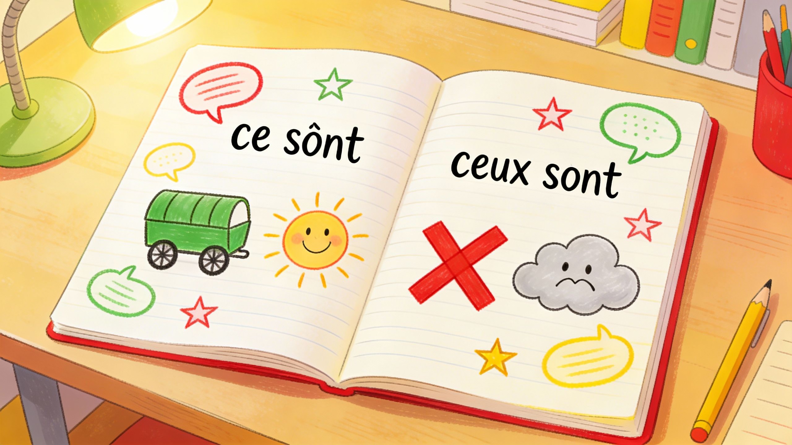 Distinguer ce sont et ceux sont sans se tromper