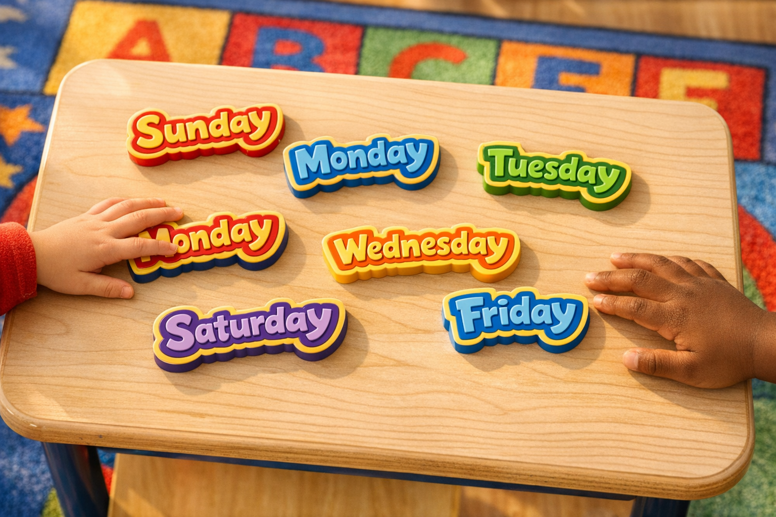 Enseigner les jours de la semaine aux enfants : méthodes simples et ludiques