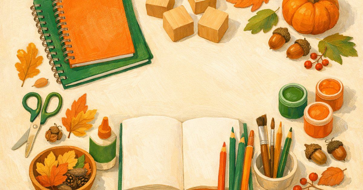 Activités manuelles d’automne avec les enfants