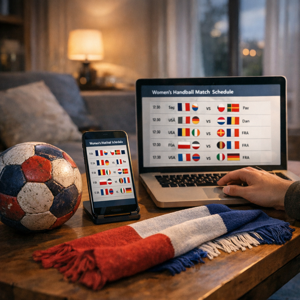 Le handball féminin ce soir en cycle 4 : match, heure et chaîne