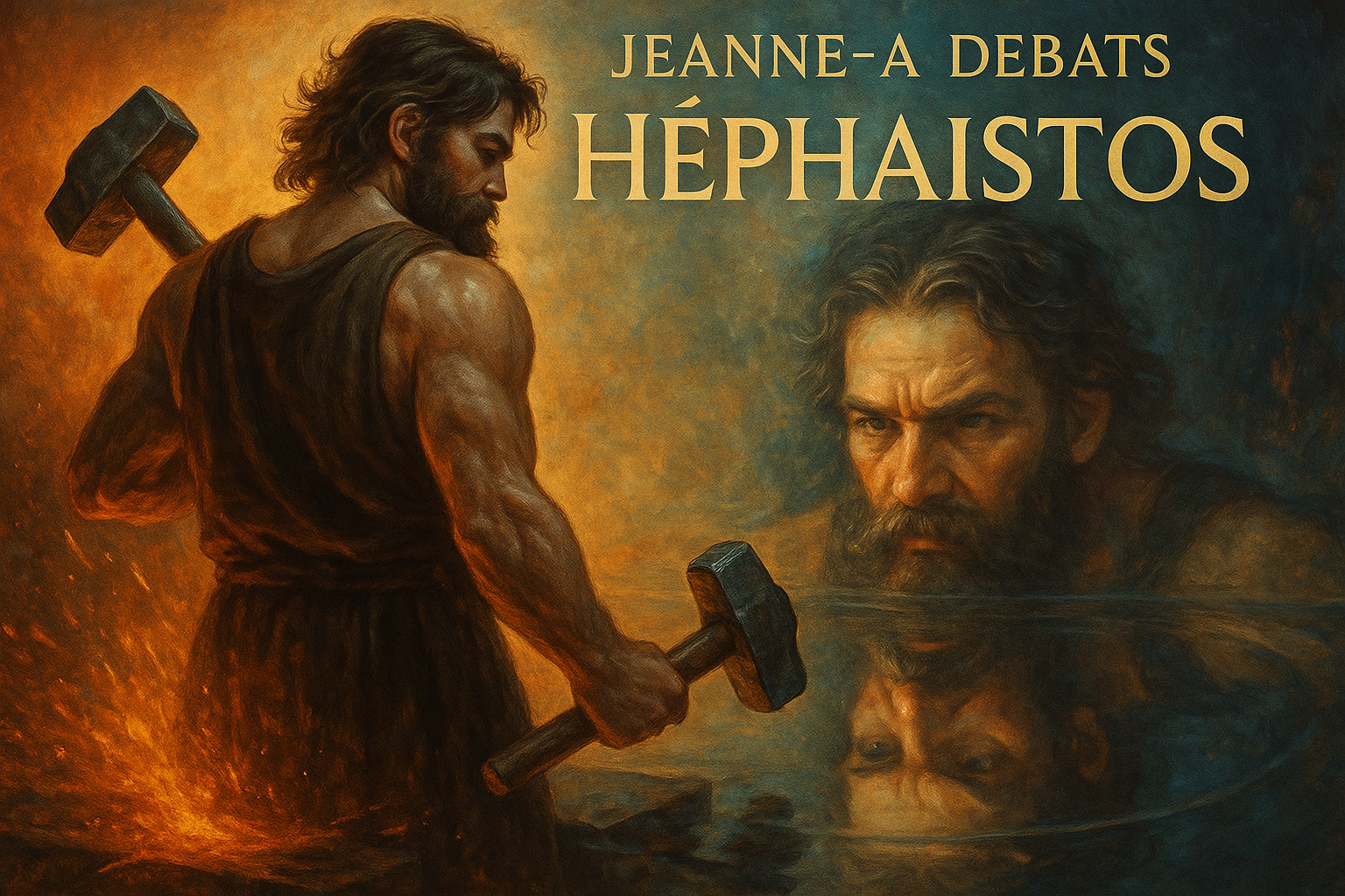 Hephaistos, le jeu des reflets par Jeanne-A Debats