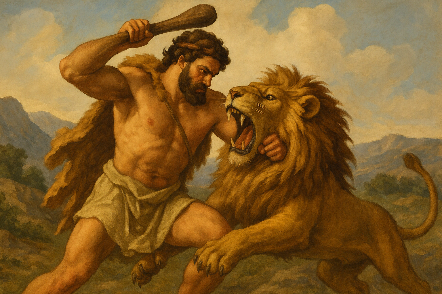 Hercule le héros aux douze travaux - Françoise Rachmuhl