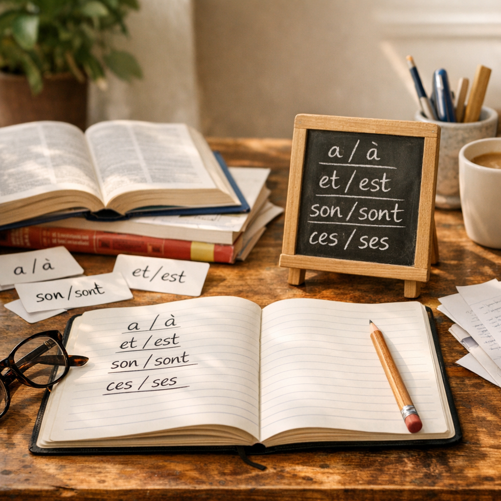 Les homophones grammaticaux à apprendre en priorité