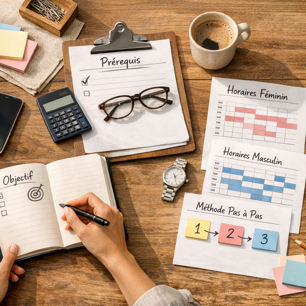 Objectif, prérequis et méthode pas à pas