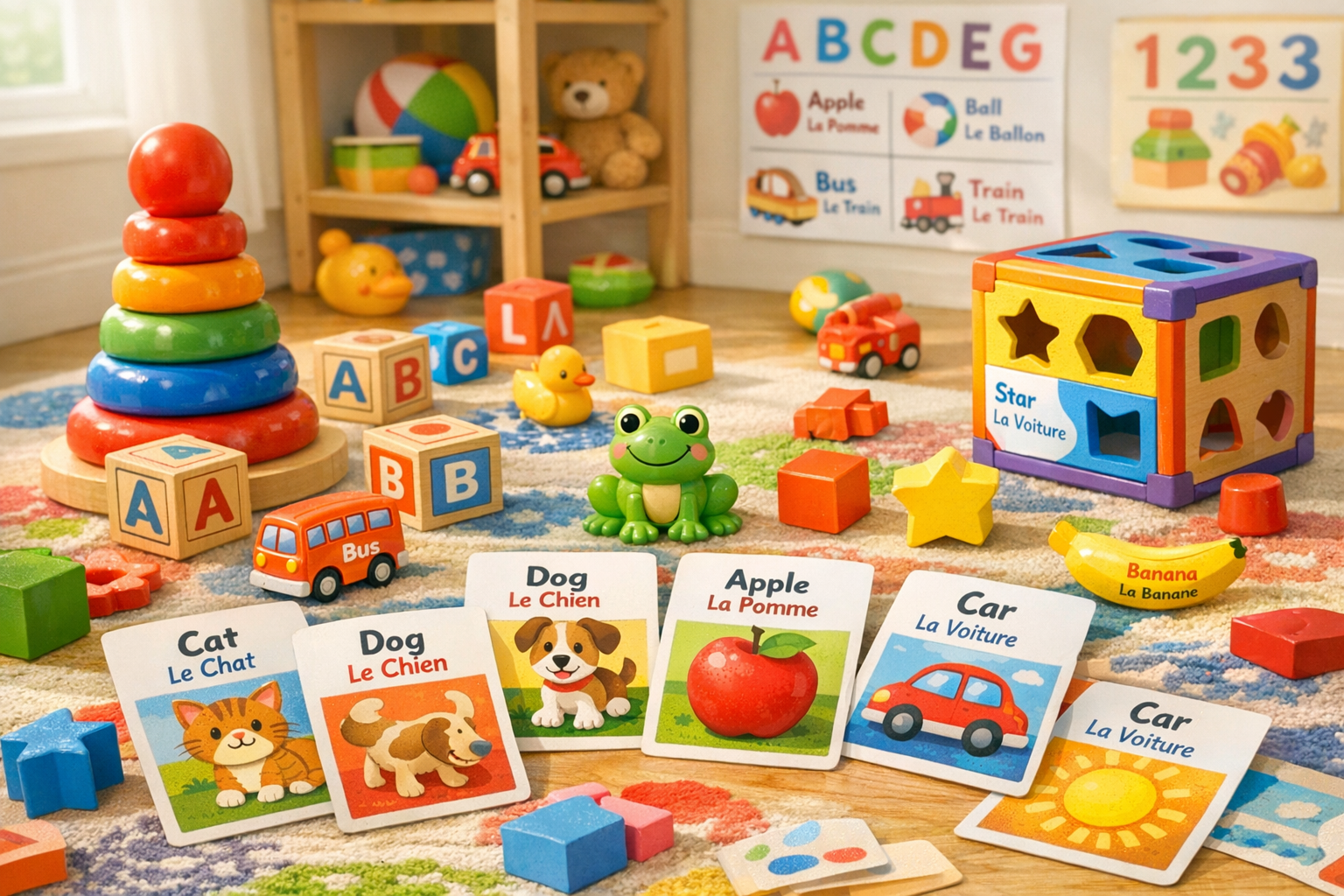 Jeux éducatifs bilingues dès 3 ans : comment les choisir et quels sont les meilleurs ?