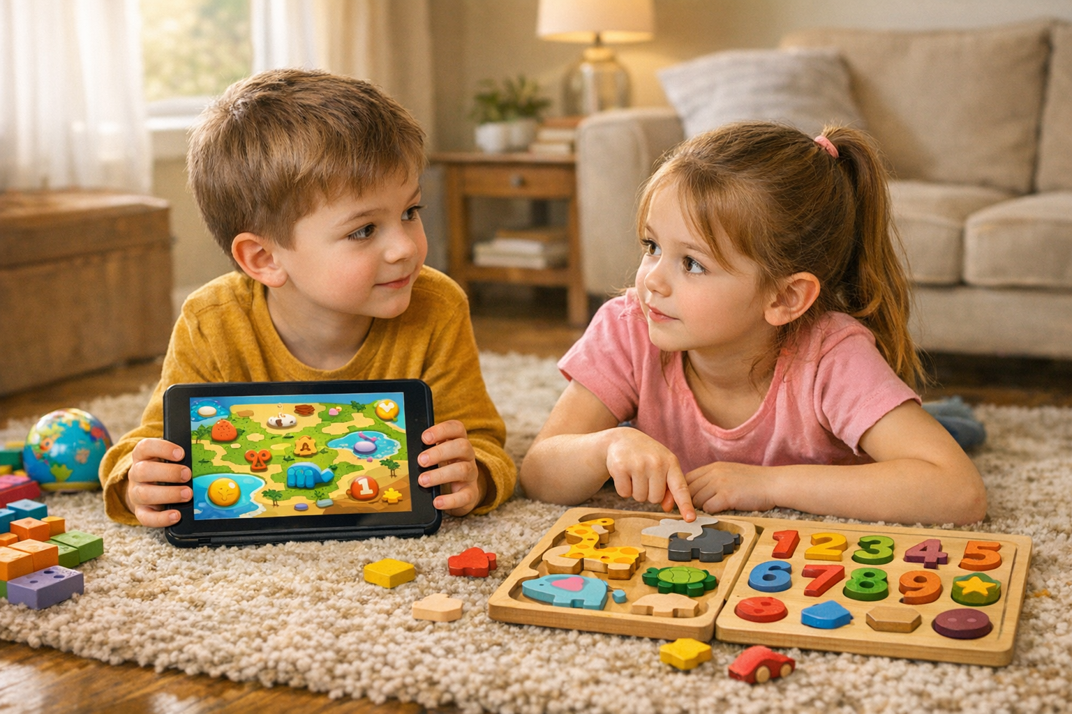 Jeux éducatifs numériques vs jeux classiques : lequel choisir pour vos enfants ?