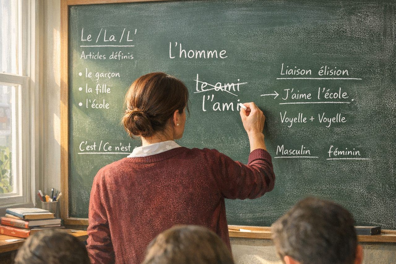 L'apostrophe et l'elision : regles et exceptions