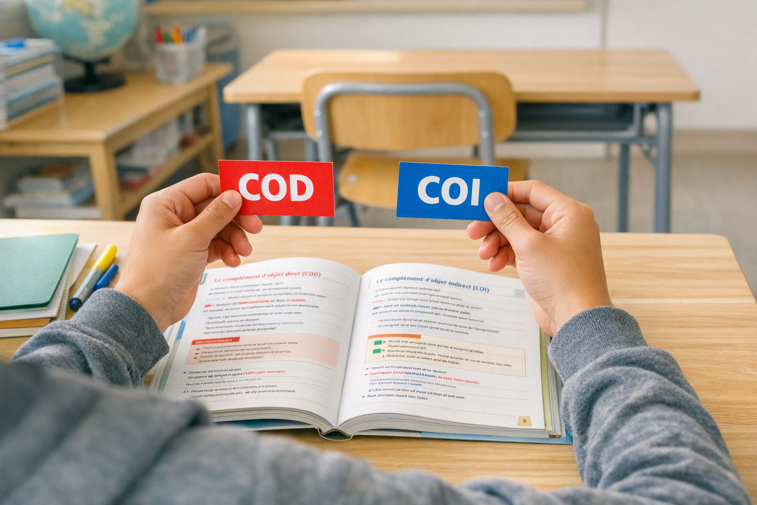 Le COD et le COI : comprendre et ne plus confondre
