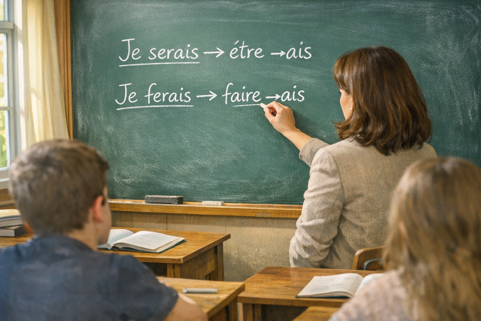 Le conditionnel present : formation et emploi
