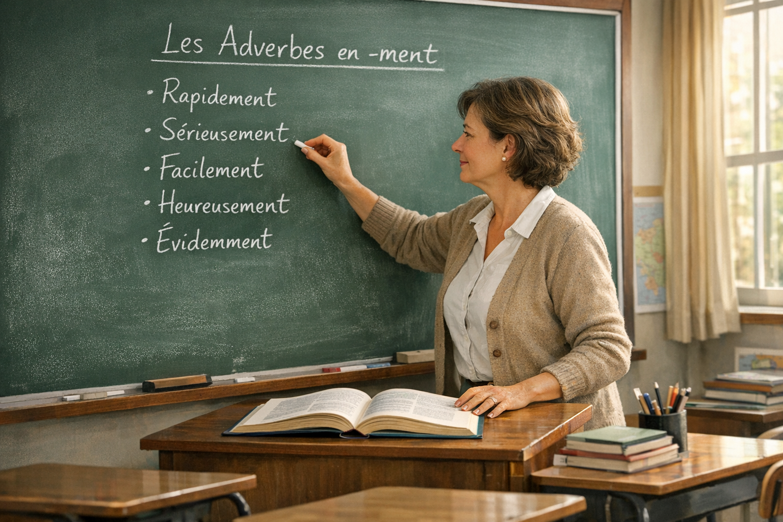 Les adverbes : formation emploi et pieges orthographiques