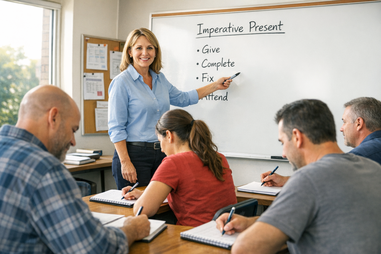 L'imperatif present : formation et emploi