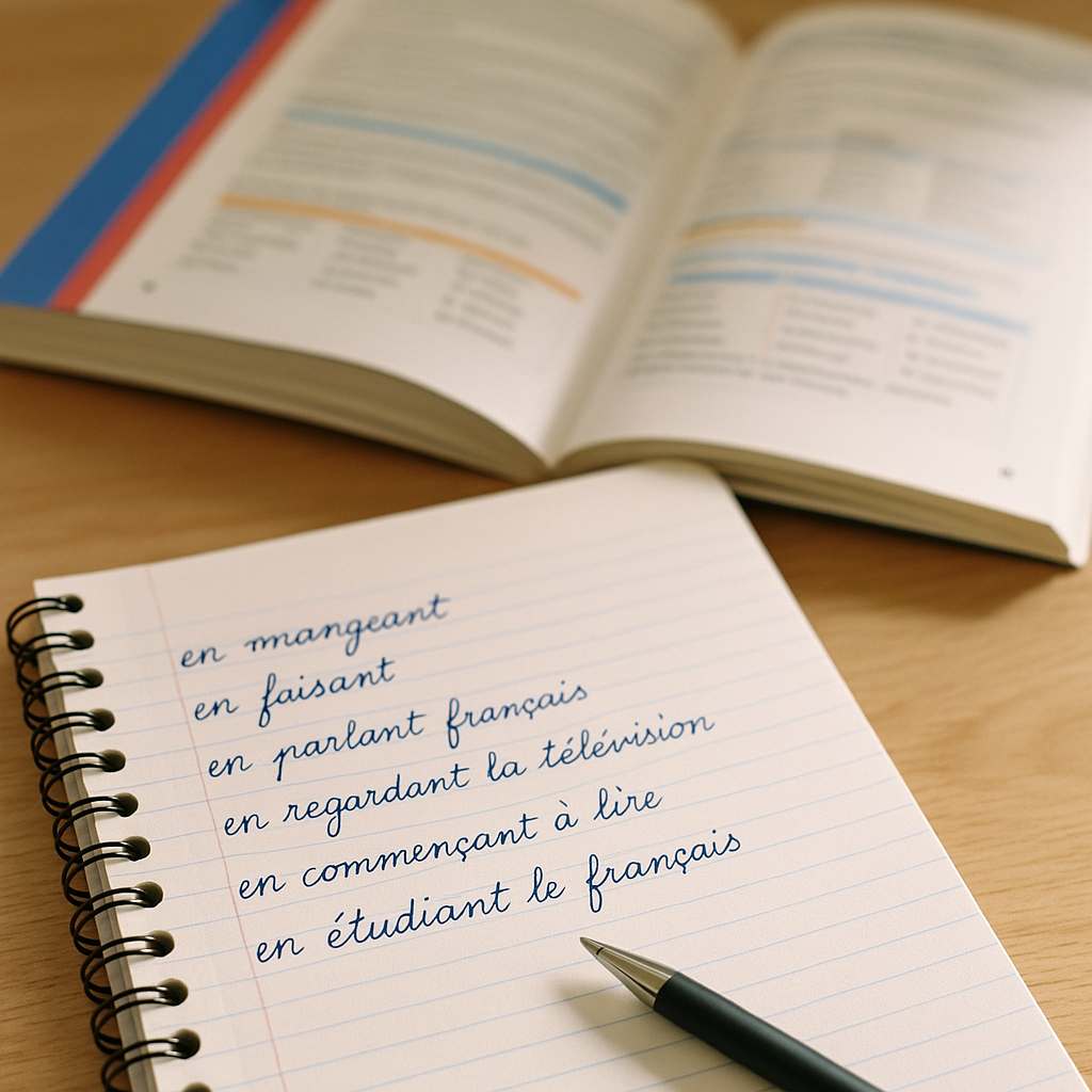 Participe présent : définition, règles et erreurs à éviter
