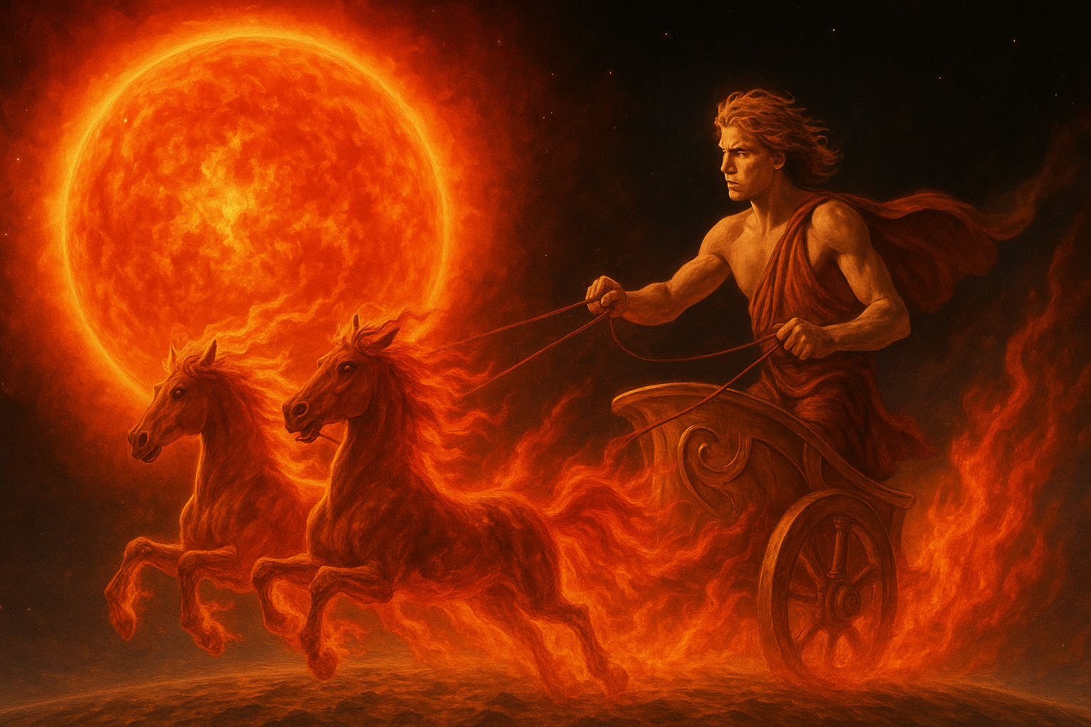 Phaéton, l'astre de feu de Bernard Simonay