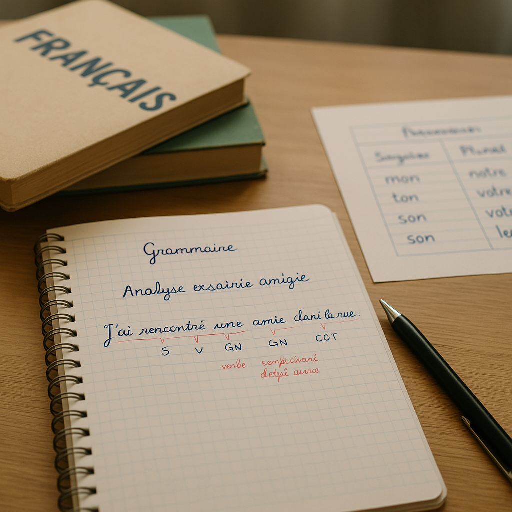 Pronom possessif : définition claire, tableau et erreurs à éviter