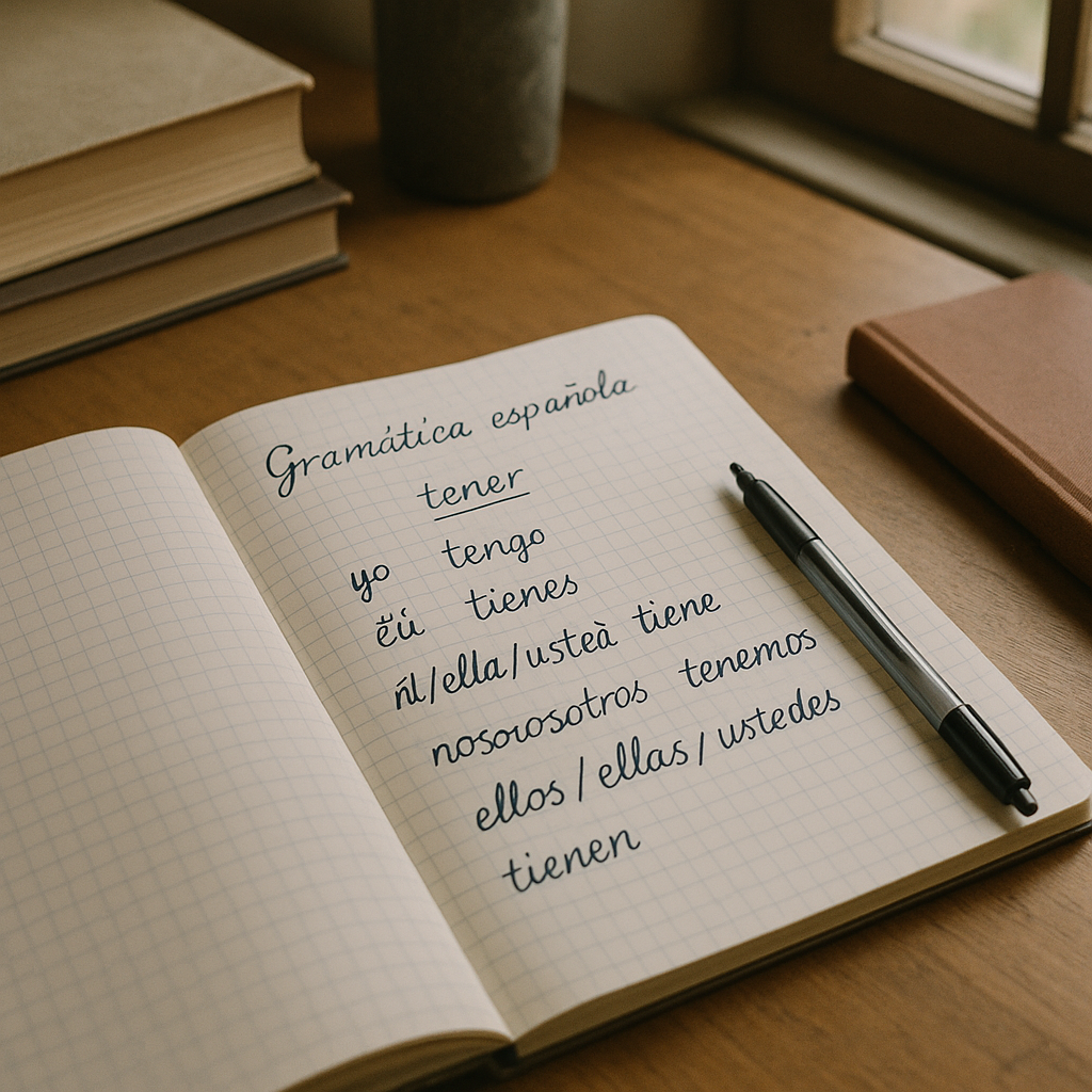 Tener conjugaison : les formes utiles à mémoriser vite