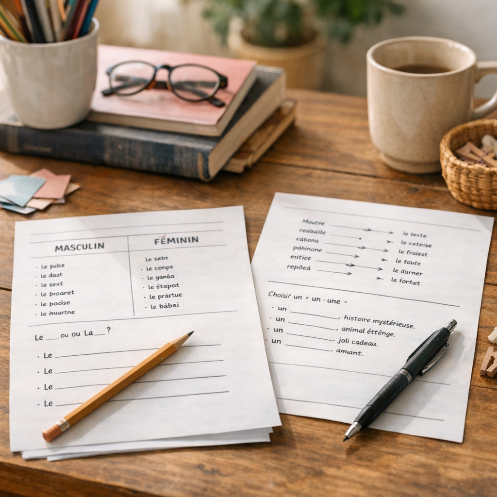 Exercices progressifs à imprimer