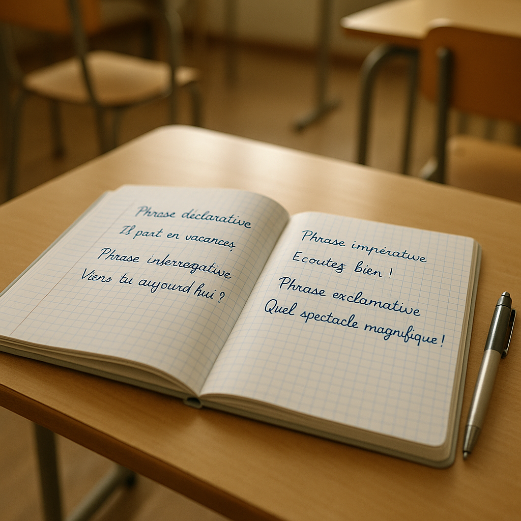 Type de phrase : la méthode simple pour ne plus se tromper