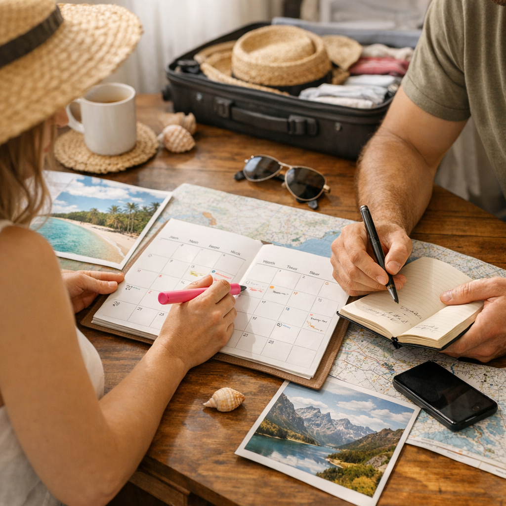 Méthode pas à pas pour accorder vacances