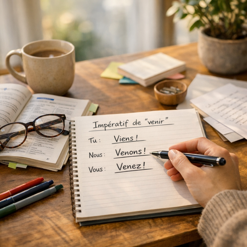 Méthode pas à pas : comment conjuguer venir sans se tromper
