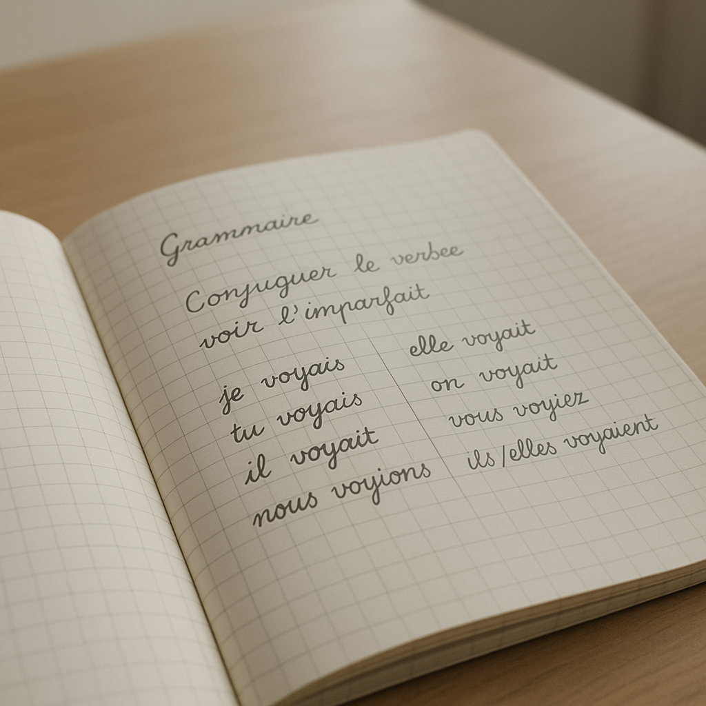 Voir imparfait : conjugaison correcte et pièges à éviter