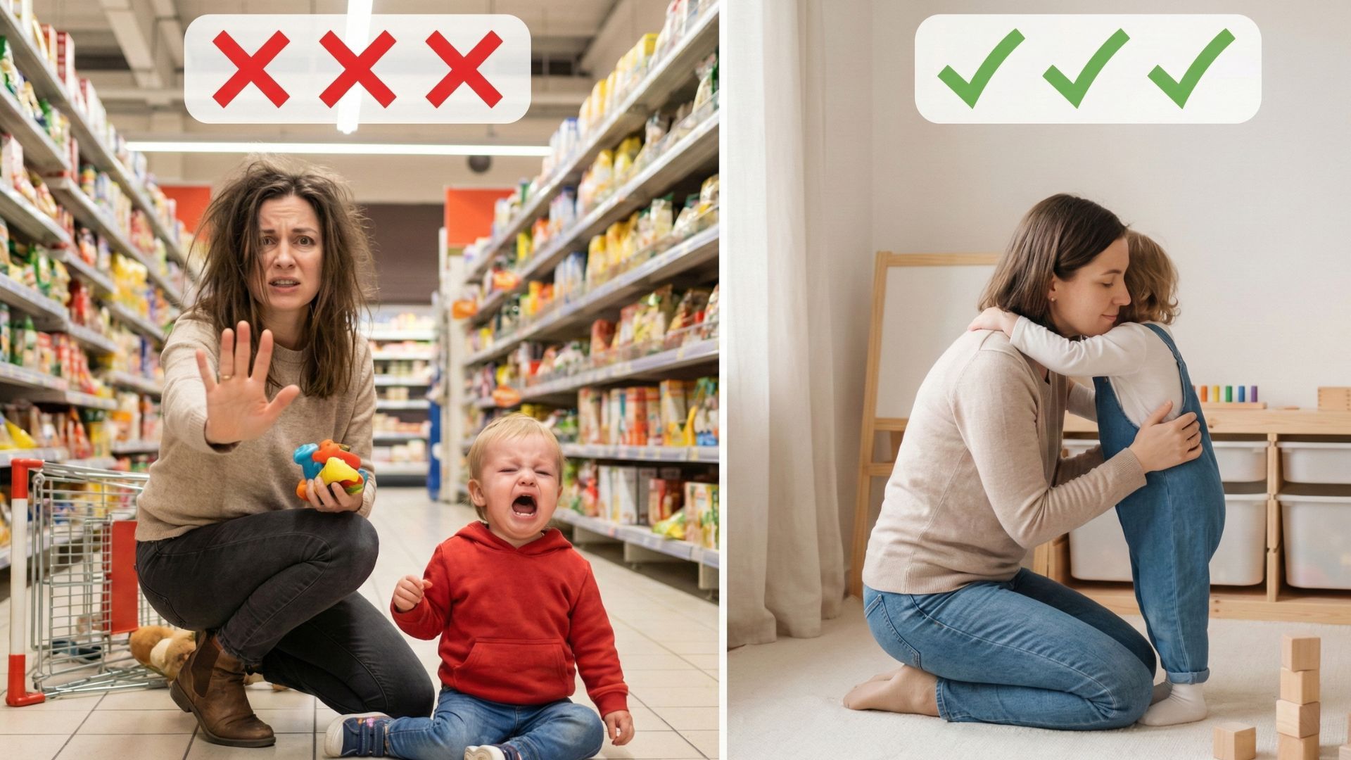 Votre enfant hurle et crise ? Vous commettez sûrement l'une de ces 3 erreurs (et ça empire la situation)