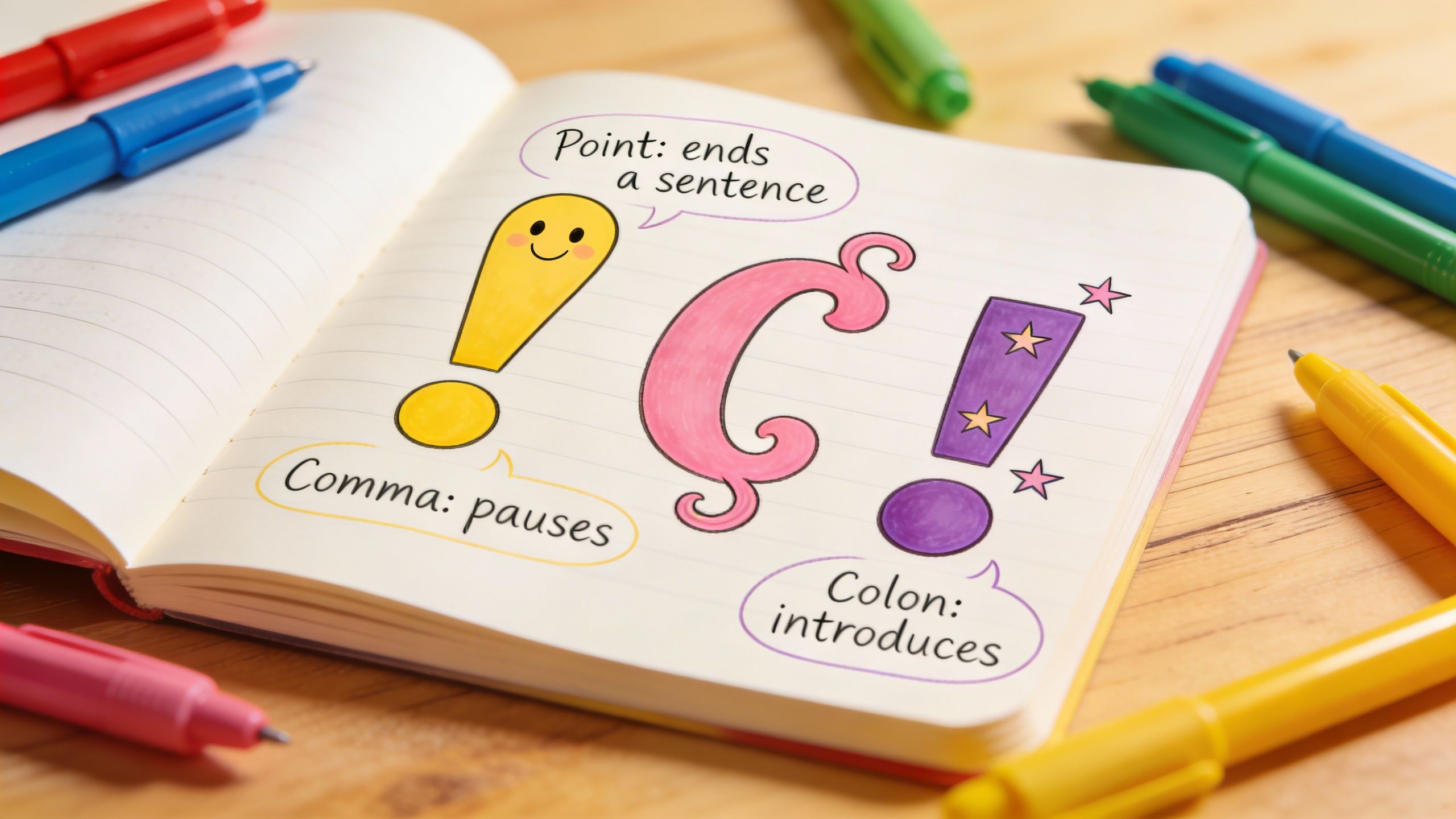 Règles essentielles de ponctuation française